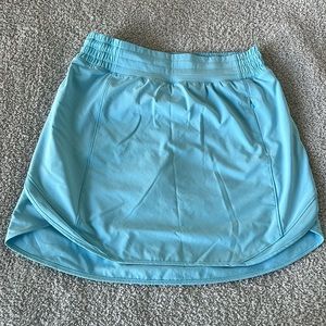 Lululemon hotty hot high rise skirt in blue